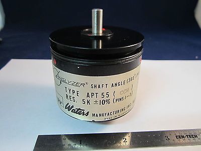 OPTICAL PHASE ANGLE POSITIONING TRANSDUCER Made Germany LASER OPTICS BIN#19 ivx