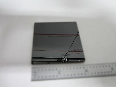 OPTICAL DARK RED FILTER LASER OPTICS AS IS BIN#M8-24