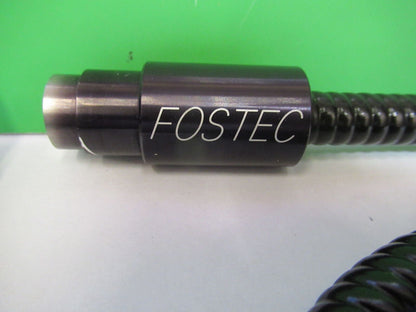 FOSTEC FIBER OPTICS ILLUMINATOR LIGHT GUIDE MICROSCOPE PART AS PICTURED &H2-A-46