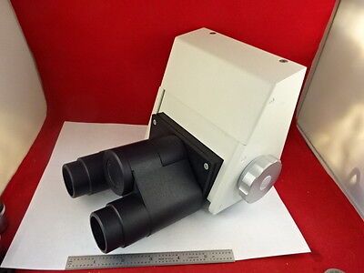 MICROSCOPE PART LEICA GERMANY BINOCULAR HEAD 500277 INN OPTICS AS IS B#G4-B-01