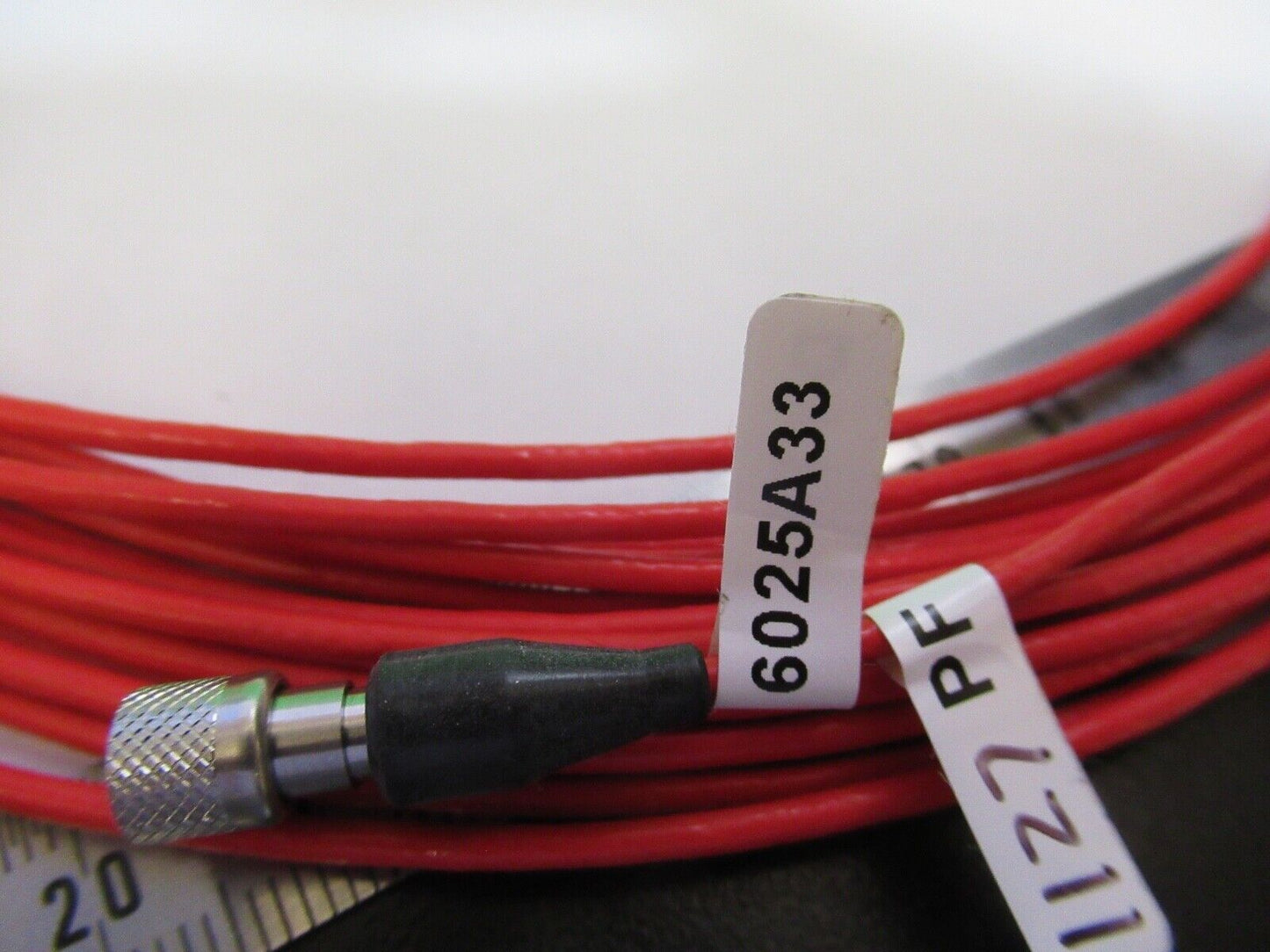 33ft CABLE for ACCELEROMETER SENSOR low noise 5-44 TO BNC AS PICTURED G3-FT-78