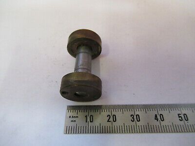 ANTIQUE BAUSCH LOMB SPANNER NUTS BRASS MICROSCOPE PART AS PICTURED &8Z-A-80