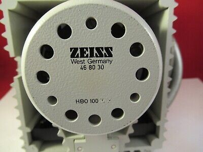 ZEISS GERMANY 468030 HBO LAMP ILLUMINATOR OPTICS MICROSCOPE PART AS PIC &95-B-13