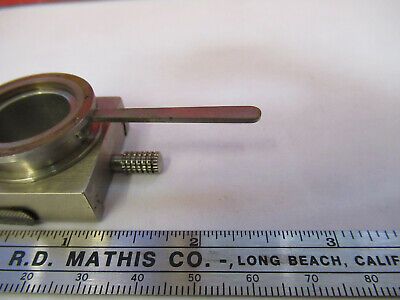 ANTIQUE BAUSCH LOMB PETROGRAPH OBJECTIVE HOLDER MICROSCOPE AS PICTURED &8Z-A-156