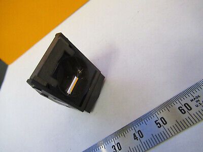 GLASS OPTICAL PRISM OPTICS MICROSCOPE PART AS PICTURED P9-A-73