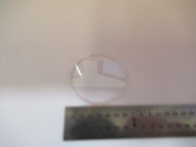 OPTICAL RETICLE SQUARE GRID INSERT OPTICS MICROSCOPE PART AS PICTURED &A5-A-39