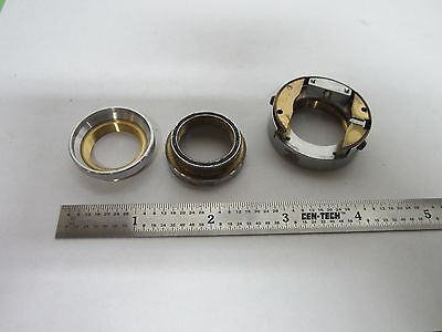 LOT 3 EA MICROSCOPE DIC ACCESSORIES OPTICS BIN#F4-14