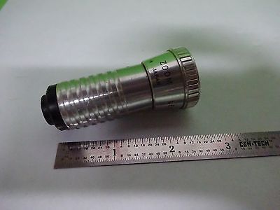 MICROSCOPE PART OBJECTIVE RARE ZOOM LENS JAPAN 18-30 mm OPTICS AS IS BIN#V8-30