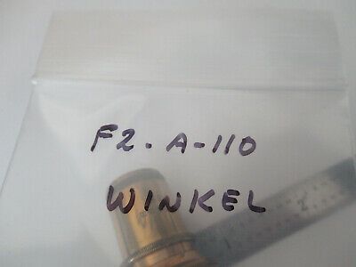 ANTIQUE R. WINKEL APO OBJECTIVE LENS MICROSCOPE PART AS PICTURED &F2-A-110