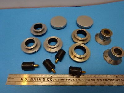 LOT OF ACCESSORIES for MICROSCOPE PARTS AS IS &90-A-20