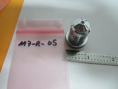 MICROSCOPE PART OBJECTIVE REICHERT AUSTRIA 100X OPTICS AS IS BIN#M7-R-05