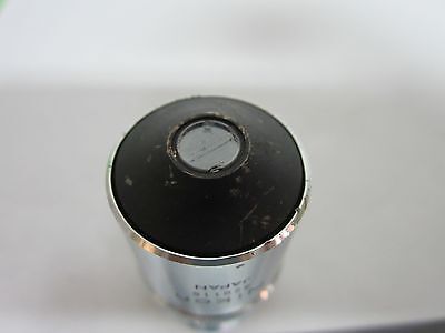 FOR PARTS MICROSCOPE OBJECTIVE NIKON MPLAN 10X DIC Z-SCOPE OPTICS BIN#F4-36