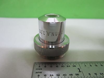 MICROSCOPE PART OBJECTIVE ROLYN GERMANY 10X OPTICS AS IS BIN#T5-22