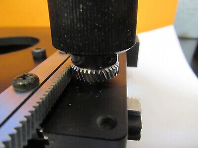 FOR PARTS MEIJI JAPAN XY STAGE TABLE MICROSCOPE PART AS PICTURED 4B-FT-12