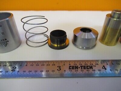 FOR PARTS LEITZ OBJECTIVE APO OPTICS MICROSCOPE PART AS PICTURED &A7-A-10