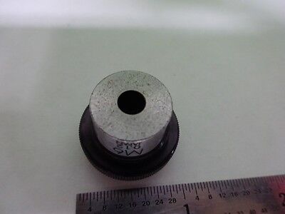 MICROSCOPE PART OLYMPUS M6 OBJECTIVE OPTICS AS IS BIN#72-33