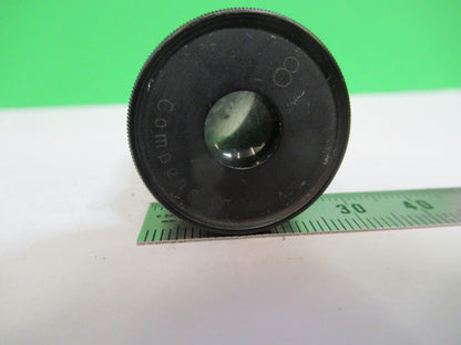 ANTIQUE ERNST LEITZ "8" COMPENS EYEPIECE MICROSCOPE PART AS PICTURED &Z9-A-172