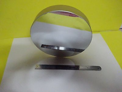 OPTICAL HUGE ROUND MIRROR THICK for LASER OPTICS AS IS BIN#X3-03