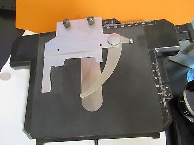 OLYMPUS JAPAN XY STAGE TABLE U-SVRDT-3 PRO MICROSCOPE PART AS PICTURED &A2-A-72