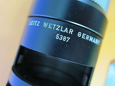 MICROSCOPE PART LEITZ WETZLAR GERMANY VERTICAL ILLUMINATOR AS IS OPTICS BIN#36