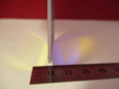 OPTICAL UNKNOWN PURPOSE DICHROIC CONVEX PLATE OPTICS AS PICTURED &12-A-08