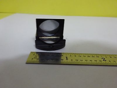 MICROSCOPE PART ZEISS GERMANY PRISM OPTICS AS IS BIN#X1-34