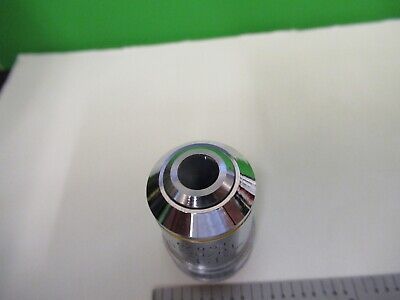 UNKNOWN MAKER OBJECTIVE 10X /160 OPTICS MICROSCOPE PART AS PICTURED &15-A-77