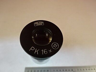 MICROSCOPE PART ZEISS POLARIZER EYEPIECE PK 16X POL OPTICS AS IS B#X6-B-06