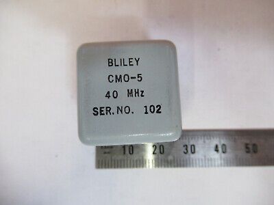 ANTIQUE BLILEY ELECTRIC CMO QUARTZ CRYSTAL RADIO FREQUENCY  AS PICTURED &P9-A-97