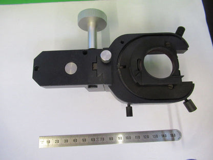 LEICA DMRB CONDENSER HOLDER FOR PARTS MICROSCOPE PIECE AS PICTURED &Z5-A-86