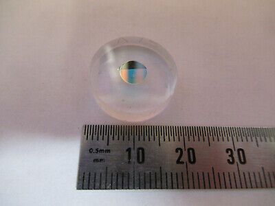 OPTICAL HP HEWLETT PACKARD SILICA COATED LENS LASER OPTICS AS PICTURED R5-A-65