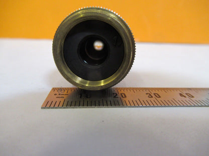 VICKERS ENGLAND 100X OBJECTIVE LENS OPTICS MICROSCOPE PART AS PICTURED &1-DT-22