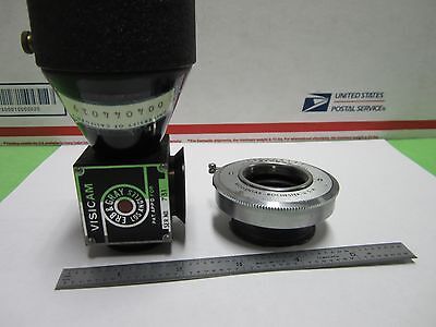 VINTAGE CAMERA LENS TARGET + SHUTTER VISICAN WOLLENSAK OPTICS BIN#R1-07