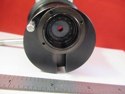 CARL ZEISS GERMANY INTERMEDIATE IRIS ILLUMINATOR MICROSCOPE PART AS PIC #13-34