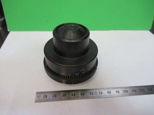 OLYMPUS BX-40 CONDENSER  IRIS U-AC OPTICS MICROSCOPE PART AS PICTURED W5-B-128