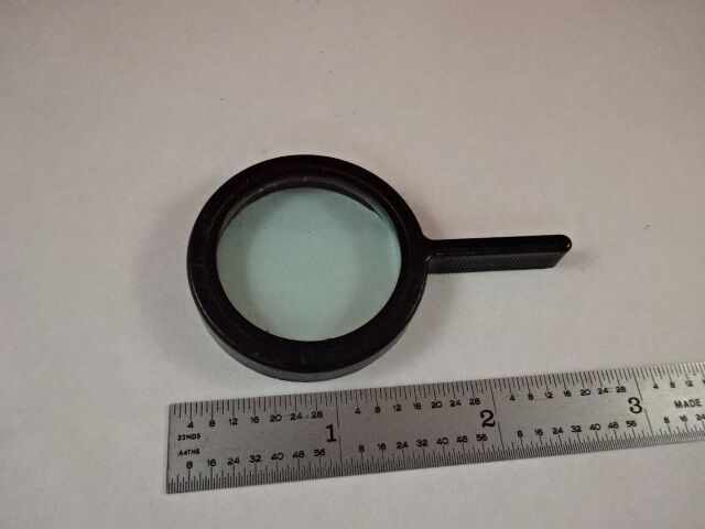 MICROSCOPE PART FILTER LOLLYPOP ILLUMINATOR OPTICS AS IS #X9-A-66B