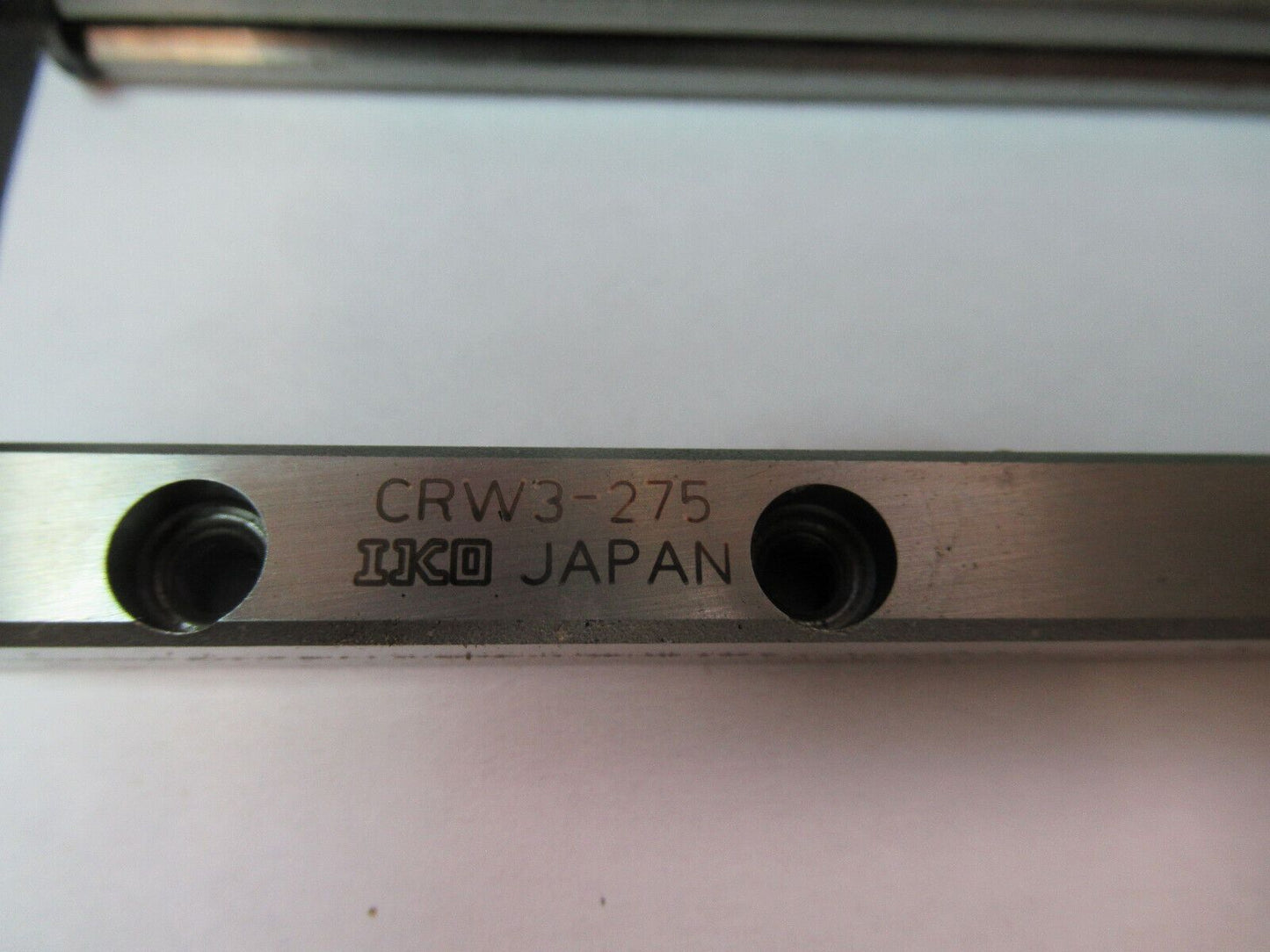 RAILS IKO CRW3-275 POSITIONING PARTS MICROSCOPE PART AS PICTURED &R2-A-36