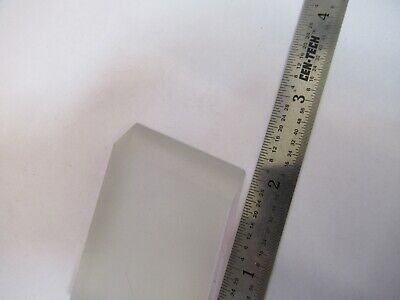 FOR PARTS OPTICAL FLAT MIRROR THICK GLASS scratches OPTICS AS PICTURED #Q1-A-45