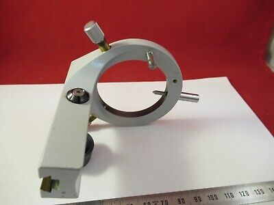 ZEISS GERMANY BRASS CONDENSER HOLDER MICROSCOPE PART AS PICTURED &FT-4-09B