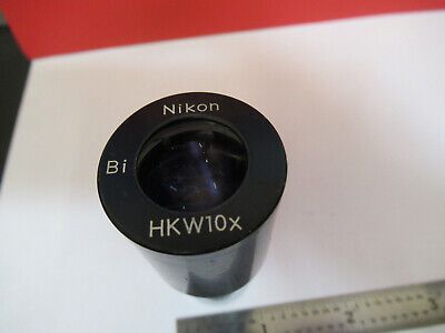 NIKON JAPAN Bi HKW10X EYEPIECE OCULAR MICROSCOPE PART AS PICTURED &B6-A-33