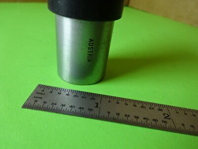 MICROSCOPE PART EYEPIECE OCULAR REICHERT AUSTRIA 10X COMP OPTICS AS IS #L5-B-23