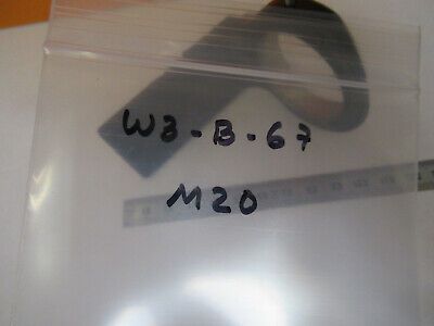 WILD HEERBRUGG SWISS BRASS CONDENSER HOLDER MICROSCOPE PART AS PICTURED W3-B-67