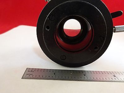 CONDENSER & IRIS MICROSCOPE PART OPTICS &C6-A-14