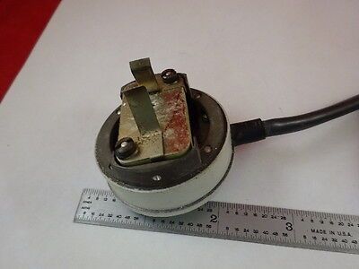 FOR PARTS MICROSCOPE SPARE LAMP CORD ILLUMINATOR UNKNOWN MAKER AS IS #R6-B-31