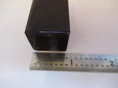 ZEISS GERMANY GLASS PRISM BLOCK MICROSCOPE PART AS PICTURED &15-FT-X46