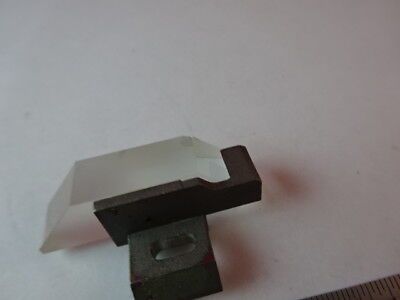 OPTICAL MOUNTED PRISM [chip on back] MIL SPEC LASER OPTICS AS IS #54-A-08