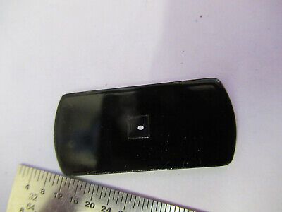 RARE OPTICAL MIRROR MIL SPEC WITH PINHOLE LASER OPTICS AS PICTURED #B1-A-28