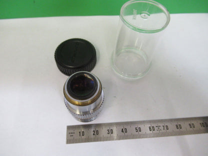 LEITZ WETZLAR GERMANY OBJECTIVE PL 3.2X  MICROSCOPE PART AS PICTURED &R4-A-10