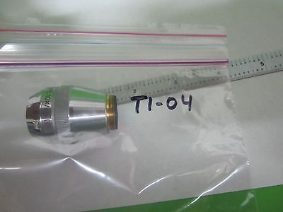 MICROSCOPE PART OBJECTIVE LEITZ NPL 10X DF INFINITY OPTICS ERGOLUX AS IS T1-04