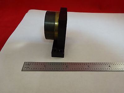 MICROSCOPE PART MOUNTED ZEISS GERMANY LENS OPTICS BIN#N2-E-01